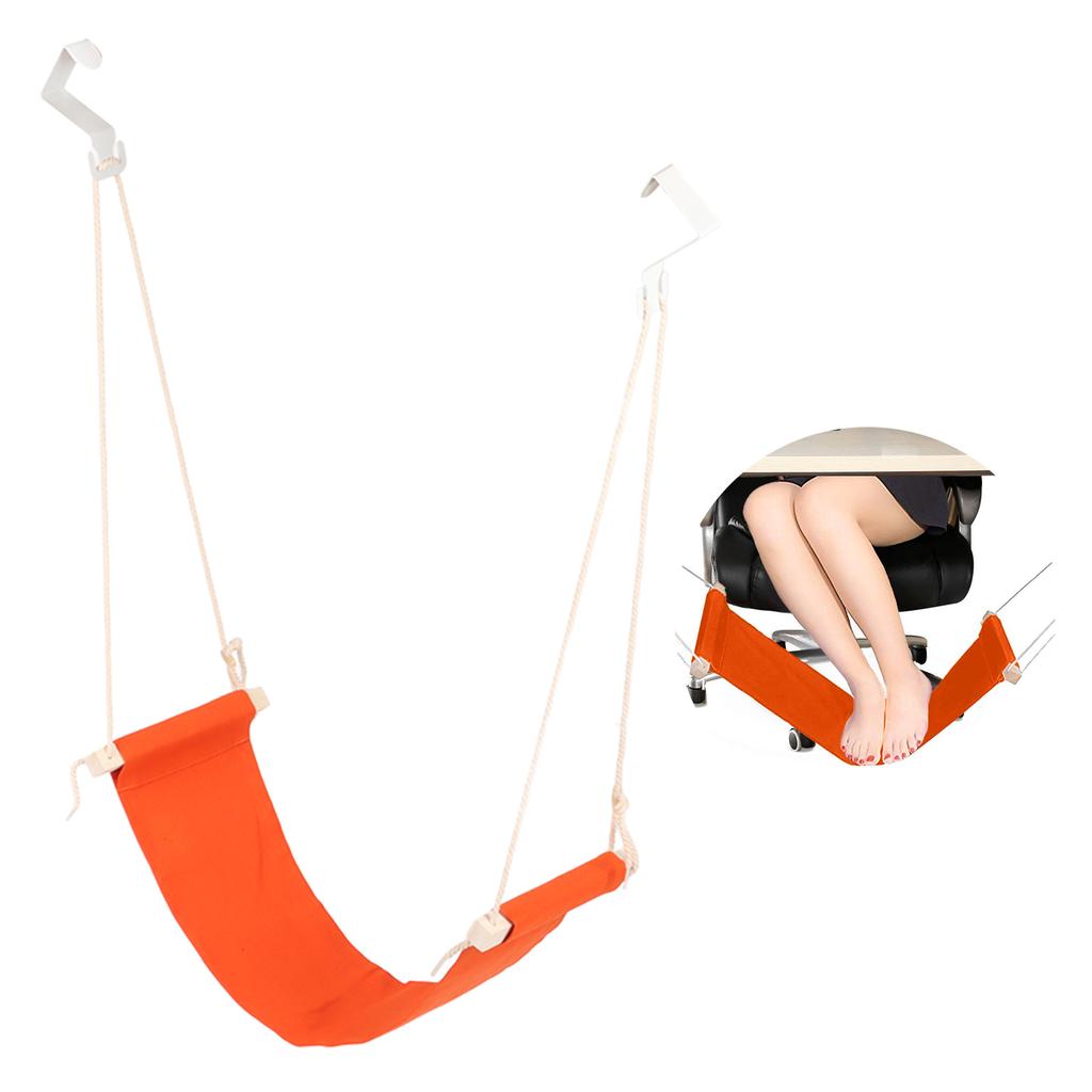 Foot Hammock Breathable   Portable Under Desk Foot Rest Swing for   Home