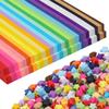 1030sheets Double-Sided Origami Star Paper Set In 27 Vibrant Random Colors Perfect for Handmade Lucky Star Decor DIY Art Craft