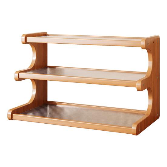 Storage Rack Cup Display Holder Strong Load-bearing Transparent Design Multi-layer Storage Shelf Desktop Organizer