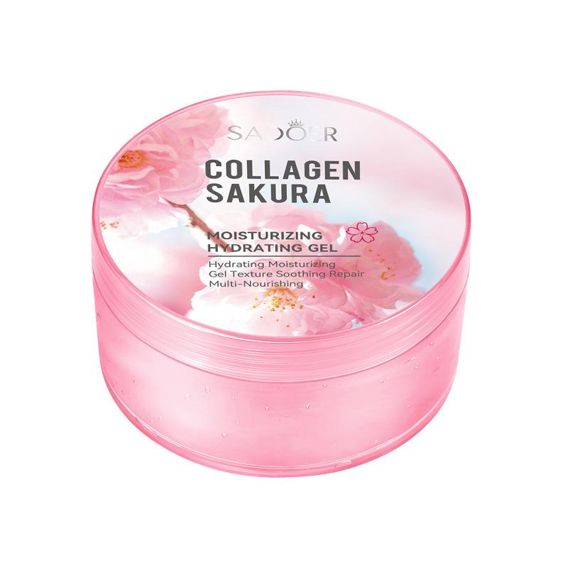 Cherry Blossom Collagen Hydrating Gel Rejuvenation Repair Cream Wrinkling Anti-Aging Whitening Rejuvenation Cream Essence Gel