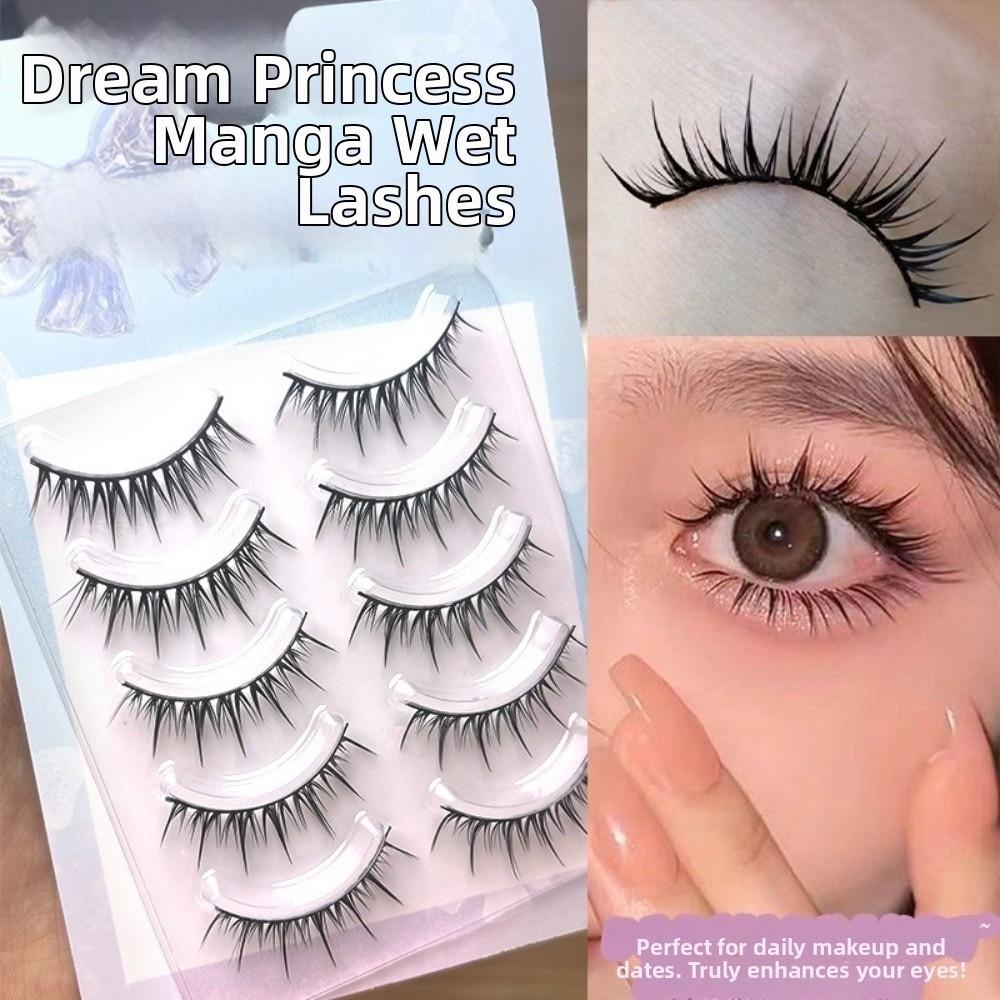 

Black DIY Lashes Extension Curvature C Thick Dense Fake Eyelashes Party
