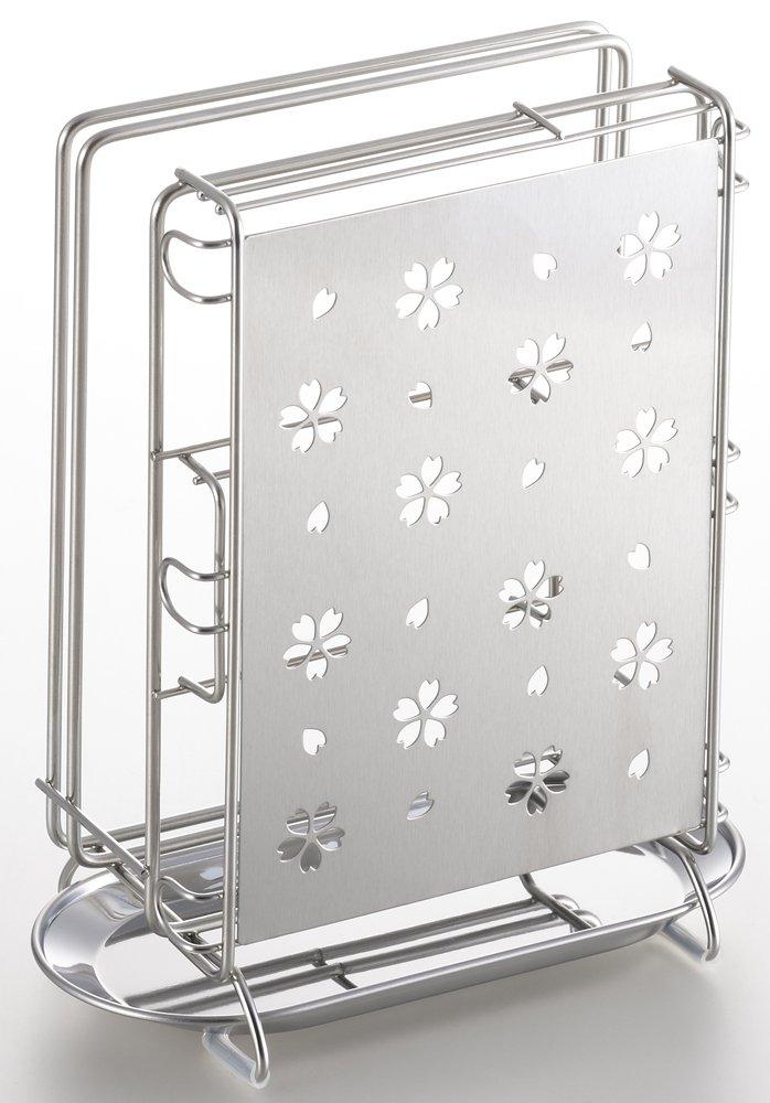 Yoshikawa Scissors Stand Cherry Blossom X X 1305394 Knife/Cutting Board/Kitchen 15.2 10.2 21.7cm