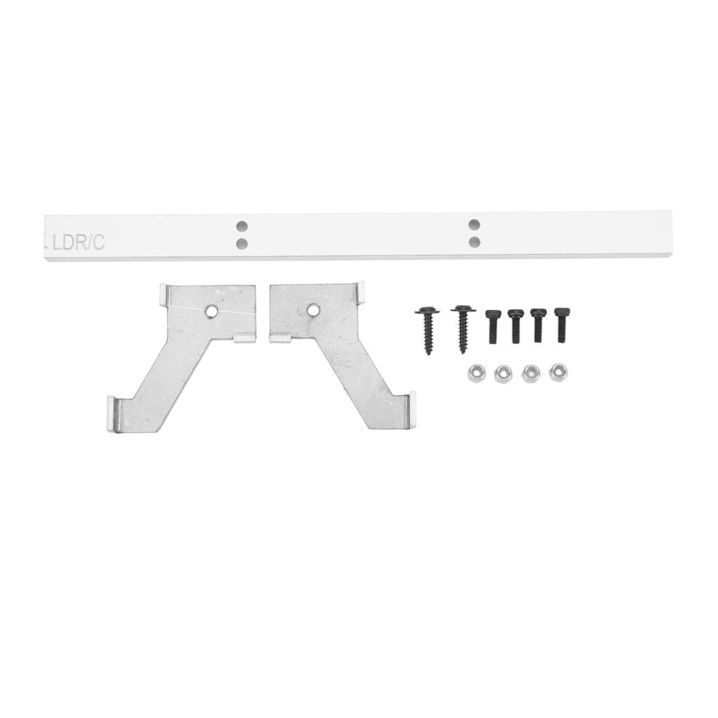 RC Car Rear Bumper Professional Prevents Collision Replacement Metal Rear Bumper for Unimog RC Car