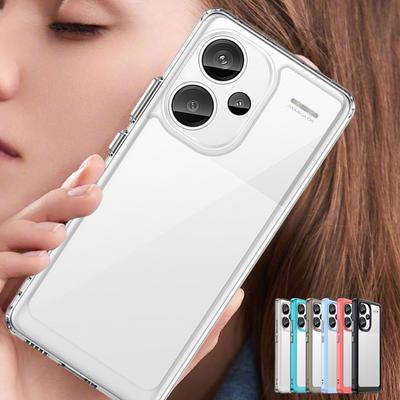 Für Hülle Xiaomi Redmi Note 13 Pro Plus Hülle Redmi Note 13 Pro Plus Capas Transparente Farbe Klar Fundas Redmi Note 13 Pro Plus