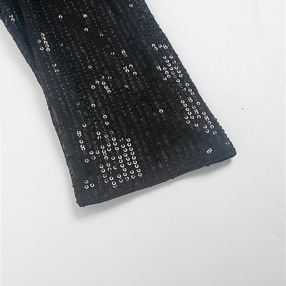 2023 Damen Afrikanisches Pailletten Abendpartykleid