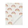 Soft Cotton Muslin Baby Blanket 3-Layer Breathable Swaddle Stroller Crib Car Seat Comfort Soothing Wrap