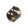 Soprano Saxophone Mouthpiece Cap Metal Snap Clip With Adjustable Screws Sax Replacement Parts Woodwind Instrument Accessory