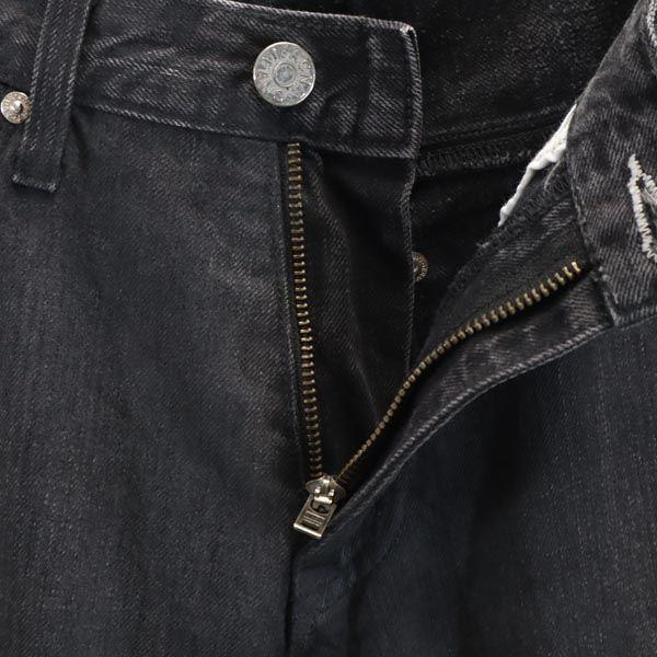 Acne Jeans Straight Denim Pants Dark Gray Jeans Men's Used