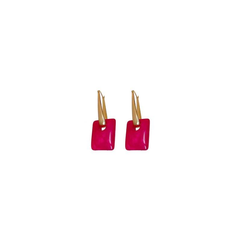 Elegant Retro Multi-color Ear Studs: Trendy Earrings for Women
