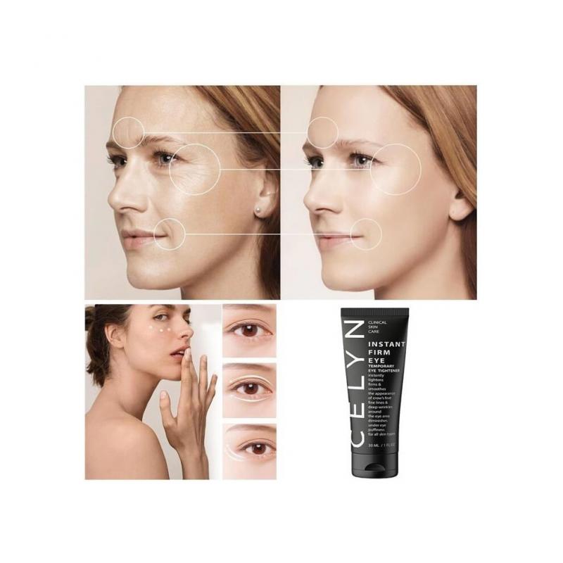 Instant Firming Eye Cream: 2 formulas to combat dark circles and wrinkles and reduce under-eye bags, 30 ml