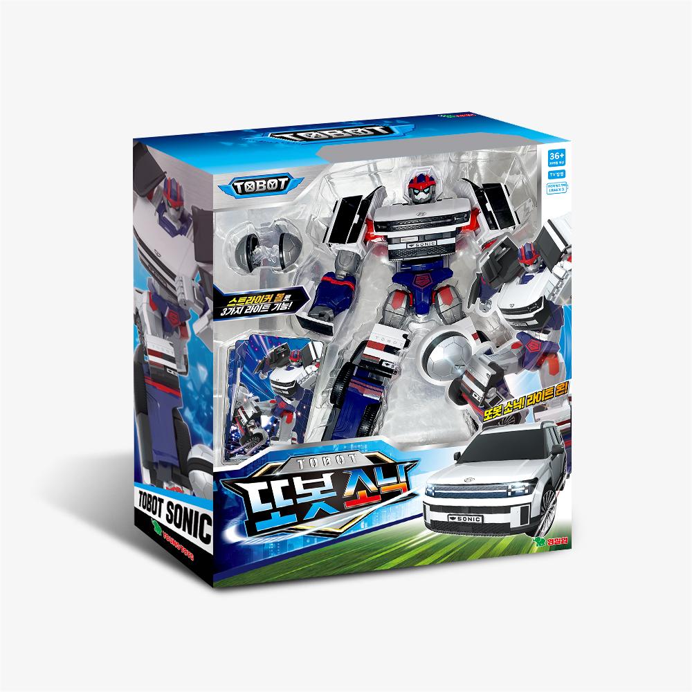 [young toys] Tobot Sonic Big Santa Fe Transforming Robot Action Figure