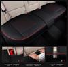 GM Full Surround Non-Slip Wear-Resistant Car Seat Cushion Set - Breathable Nappa Leather, All-Season, Three-Piece