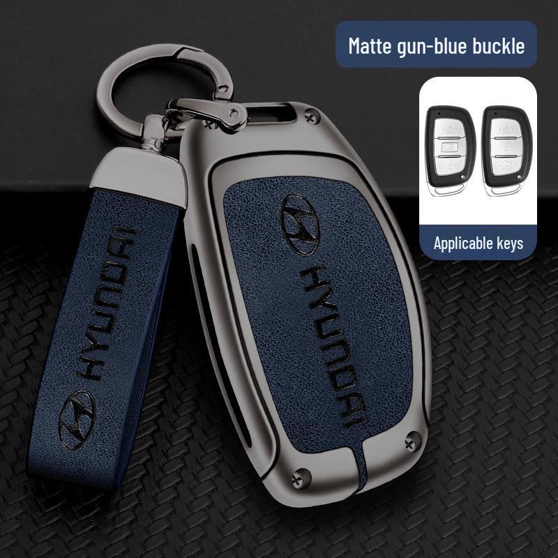 Originální kožené pouzdro na klíče Beijing Hyundai pro ix35, Elantra, Reina, Mistra, Verna, Lafesta, Tucson