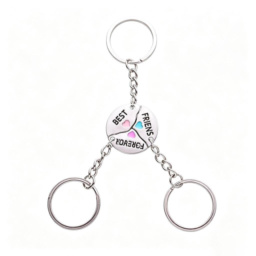 Best Friend Magnetic Necklace: Cute Back-to-School Gift & Birthday Pendant for Her