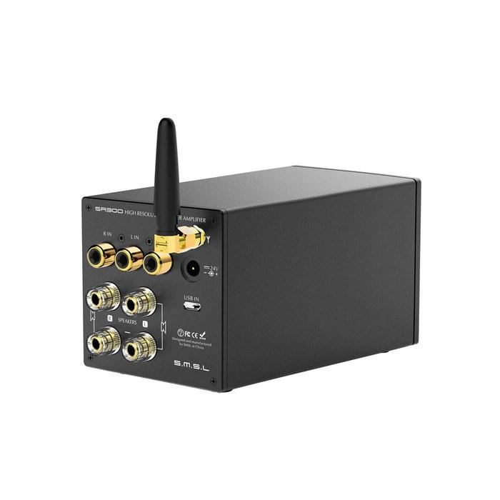 SMSL SA300 Bluetooth Amplifier - 80W X 2 - with Remote