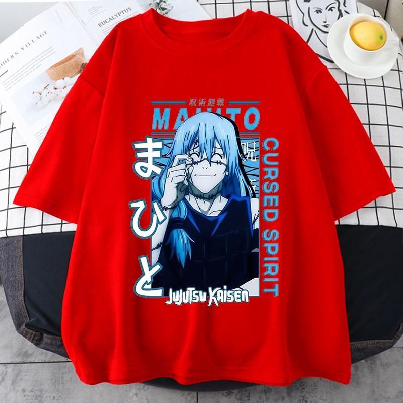 New Graphic Print T Shirt Men Women Casual Round Neck Loose Short Sleeve Fashion Anime Harajuku Tees