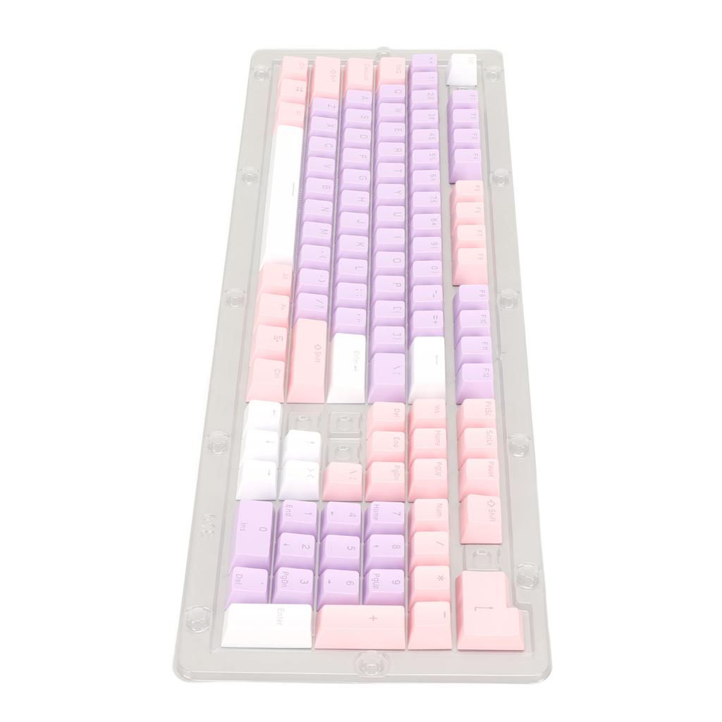Keyboard Keycaps 108 Keys OEM Height Two Color Injection Molding Ergonomic   Mechanical Keyboard Keycaps