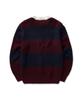 Pilpeu Striped Loop Knit 21(Deep Red)