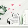2D Flat Thanks for Brother Gift Acrylic Desktop Decoration Plaque, Home Decor Plaque Hanging Wall Art Decorative Garden Decoration for Room Door Signs