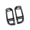 For Dodge Ram 1500      2024 2 pcs Inner Dashboard Side A/C Vent Frame Trim Cover Interior Accessories
