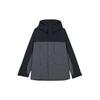 Uniqlo Color Block Hooded Jacket Unisex Jackets Black 451285-09