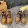 Small man thick bottom height increase 2025 new autumn and winter fashion short British style retro versatile locomotive boots