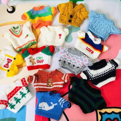 20cm Cotton Doll Sweater - Knitted Replacement Outfit