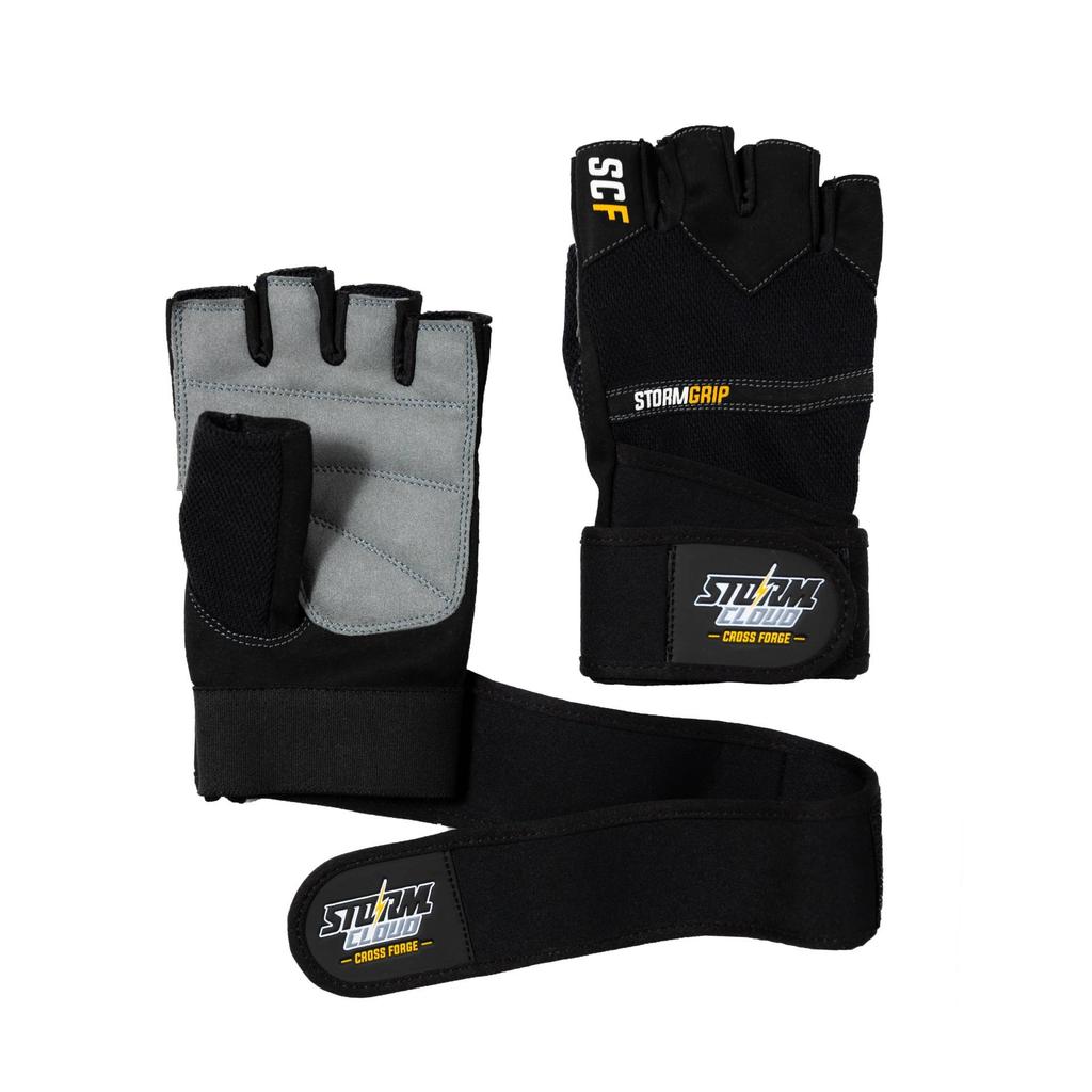 StormCloud FG-1 Gym Training Gloves Black/Grey L