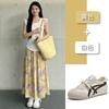 Leder Deutsche Trainingsschuhe Damen Frühling Neu Retro Flachsohlig Forrest Gump Schuhe Vielseitige Lässige Sportschuhe Trendige Coole Damenschuhe