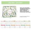 Thick Paper Desktop Calendar Daily Schedule Flip Calendar Annual Calendar  Daily Planning