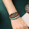 Handwoven Craftsmanship Ethnic Style Woven Bracelet Bell Retro Hand Rope  Girls