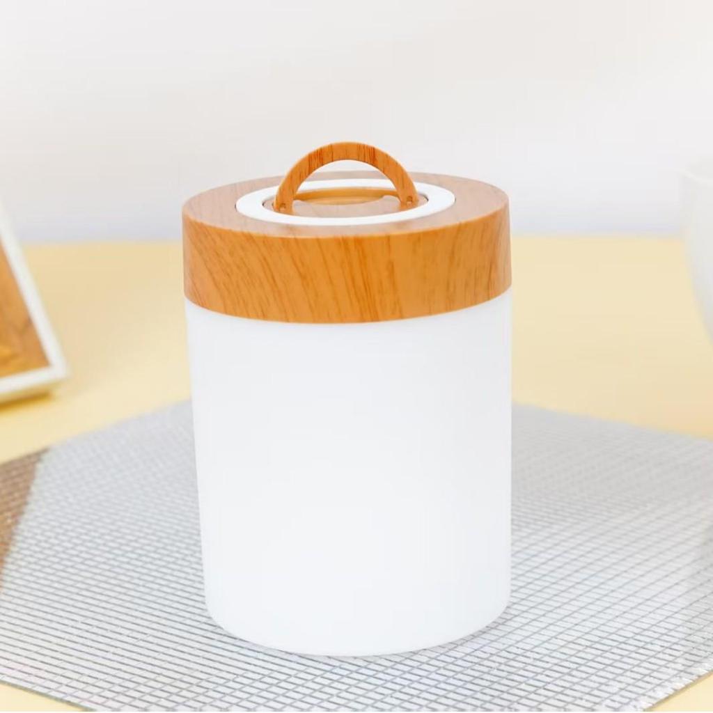 Nachtlicht mit Touch-Steuerung: Nachttischlampe zum Füttern des Babys & für entspannende Atmosphäre mit farbigem, weichem Schein