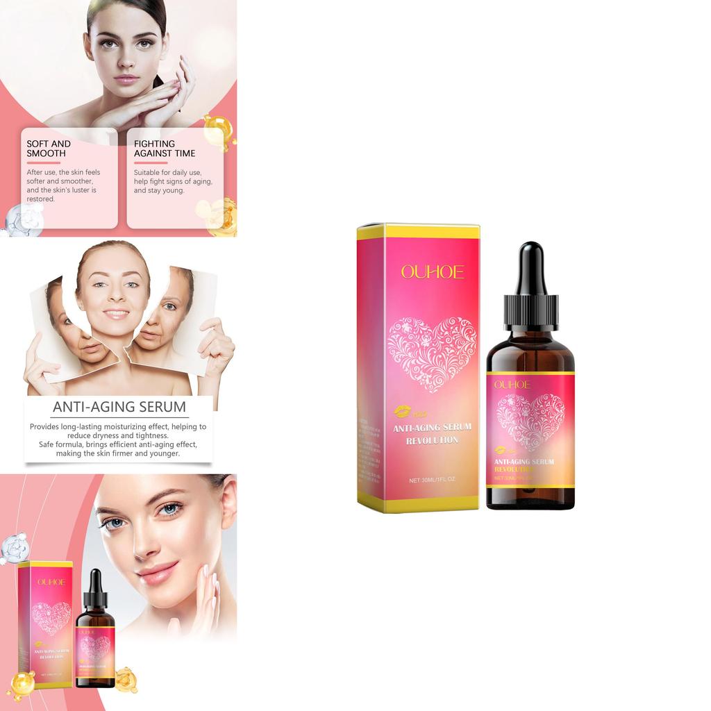 Ouhoe Facial Repair Essence Hydrating Moisture Brightening Concentrate For Fine Lines