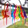 New Color Long Arm Monkey Plush Stuffed Doll Kids Cute Animal Plush Toys Creative Curtain Doll Hanging Monkey Decorative Gifts