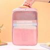 Double Layer Shoes Storage Bag Breathable Mesh Shoes Packaging Pouch  Closet Organizer