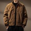 Men's High-End American Style 90% Duck Down Flight Jacket - Thickened Winter Workwear Coat