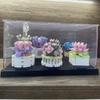 Non-Toxic Acrylic Transparent Display Box Building Blocks Model Assemble Dust Cover Figures Toys Protection Showcase Compatible With Brand