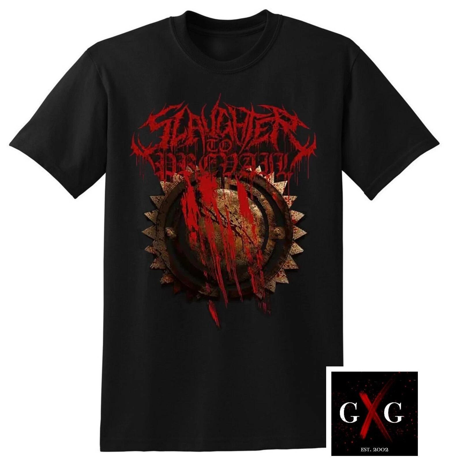 SLAUGHTER TO PREVAIL cd lgo BLOODY GEAR Official SHIRT LRG New grizzly kostolom S