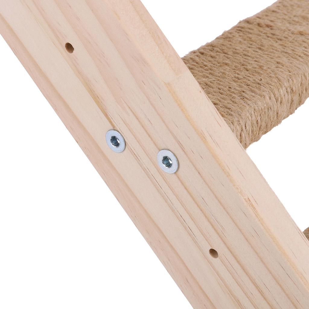 Cat Wall Shelves Wall Mounted Cat Climbing Ladder Four Step Cat Climbing Frame Cat Tree Supplies