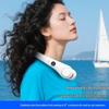 Leafless Neck-Hanging Fan: Portable, Rechargeable, and Powerful for Office and Outdoor Use
