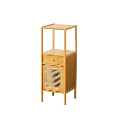 Plant Stand with Cabinet Compact Storage Drawer areaSaving