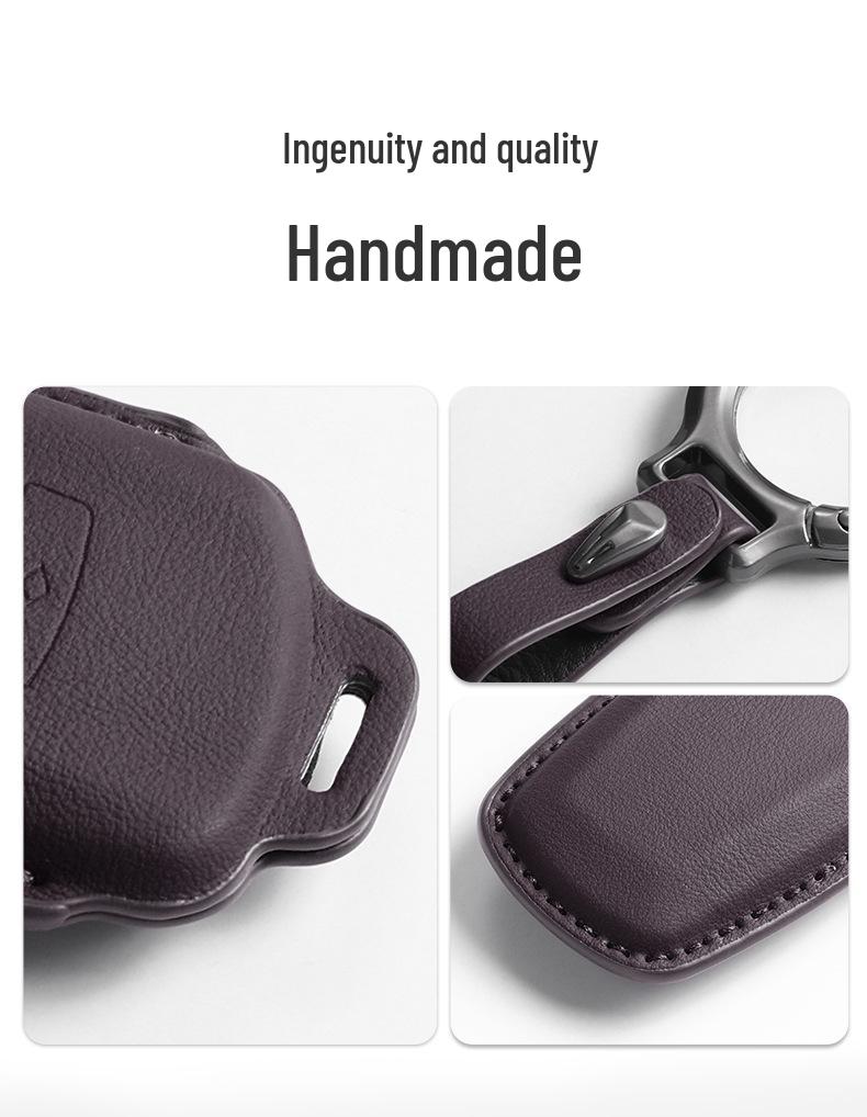 Zeekr 001 & X Smart Key Case: Cross-border Original Car Color Key Pouch & Car Accessories Buckle