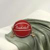 Basketball Shaped Purse Casual Shoulder Bag for Outdoor Commuting Vacation Work