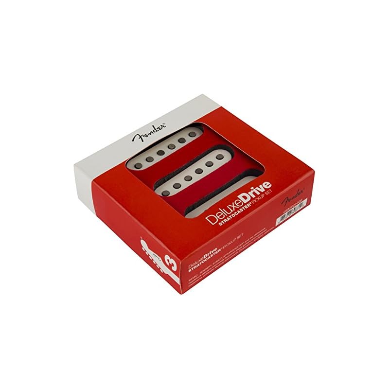 Fender Deluxe Drive Stratocaster Pickup Set (3-piece set) for Stratocaster guitars. Used. Single-coil pickups.