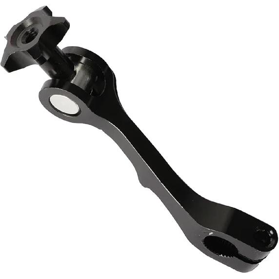 Universal CNC Motorcycle Rocker Arm Rear Brake Tension Lever Adjustable Fit for Dirt Bike(Gold)