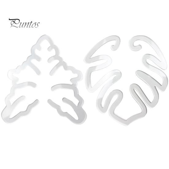 

2 шт., монстера, захват для поддержки растений, пластиковые подставки для растений, держатель для листьев, поддержка стебля растения монстера для цветов, овощей set