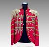 Korean Men's Palace Suit with Tassels - European/American Style Presidential Military Costume