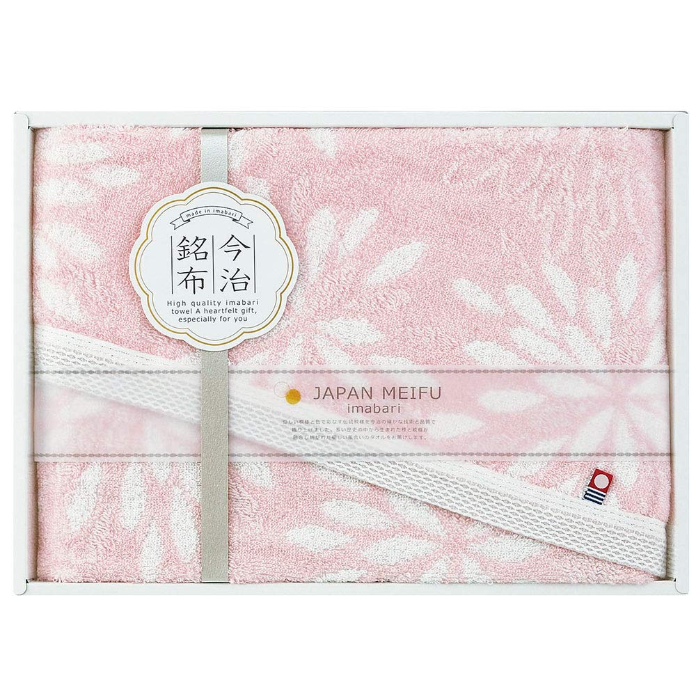 

Showa Nishikawa Imabari Towel Gift Bath Towel 1 piece JAPAN MEIFU Hanagoromo Towel 1 (B/T piece, Pink) розовый