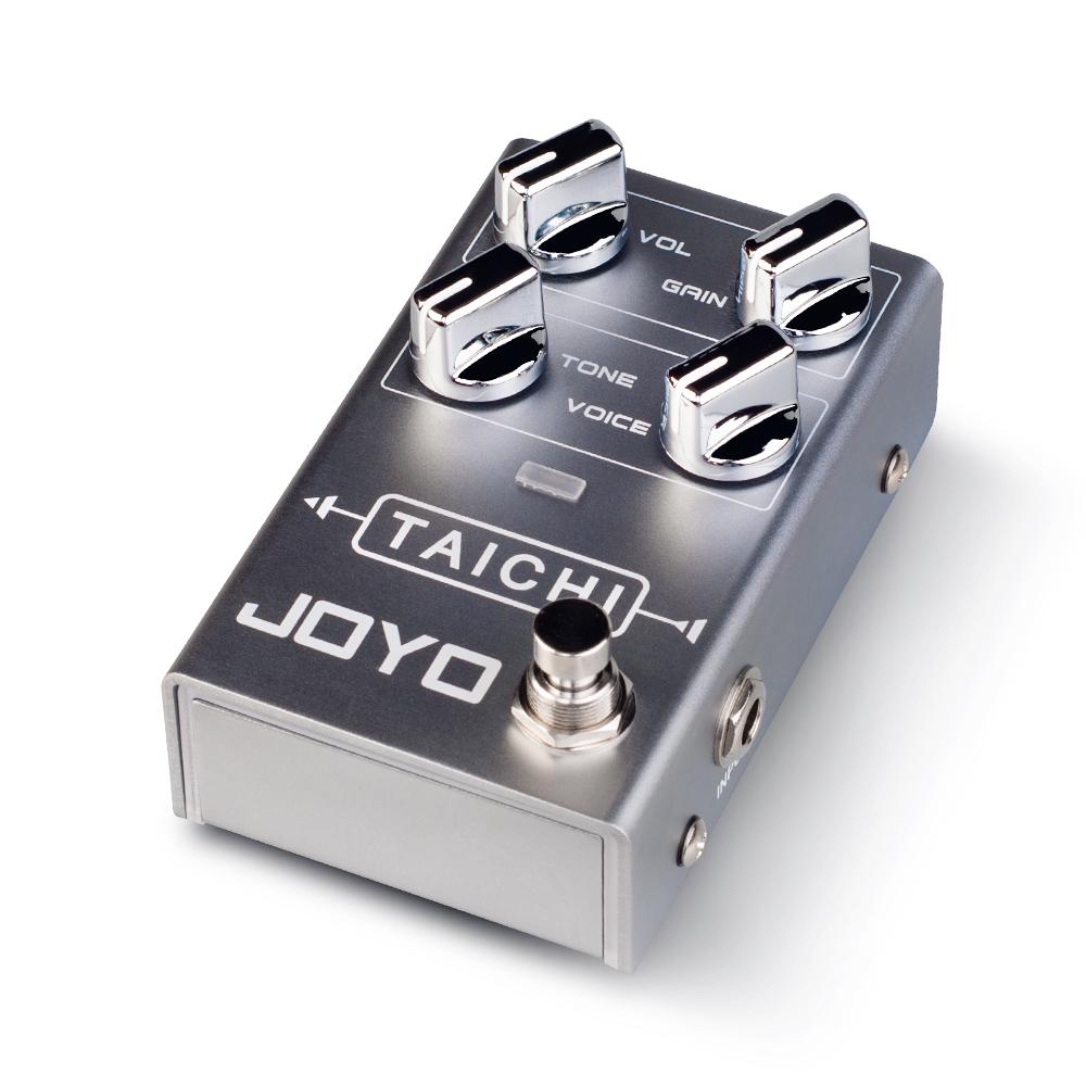 JOYO R-02 TAICHI гитарная педаль эффектов с низким усилением (overdrive), Уникальная ручка VOICE с функцией эквалайзера, Классические тембры