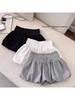 2025 Autumn Korean Spicy Girl Tulip Skirt: Slimming Drawstring Ruffle Design